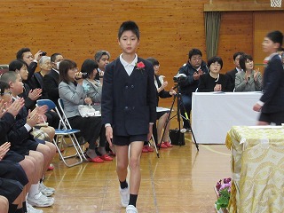 3月卒業式3
