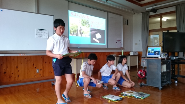 修学旅行報告会２