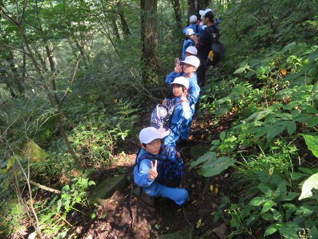 登山中