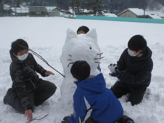 合同雪遊び１