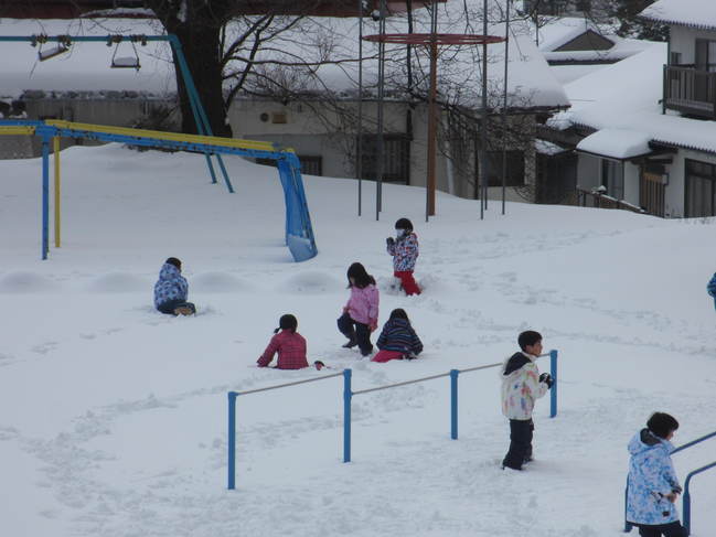 合同雪遊び４