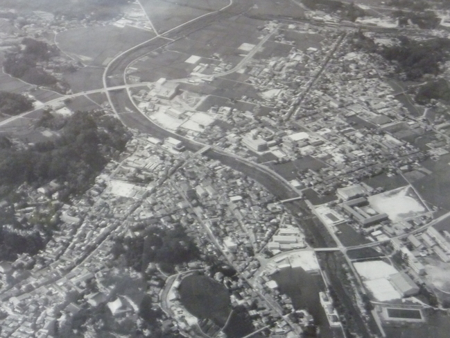 昭和45年9月の学校周辺