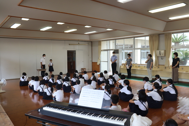 ２学期始業式