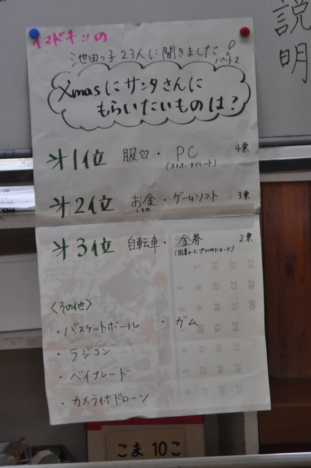 アンケート１
