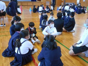 １年生迎える２