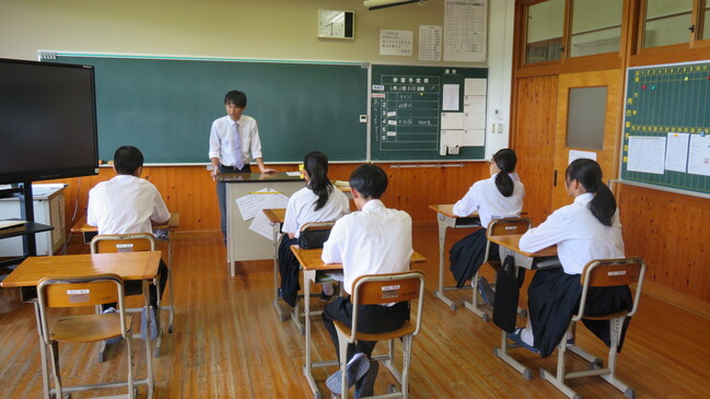 ２年学活