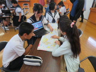 中学校交流