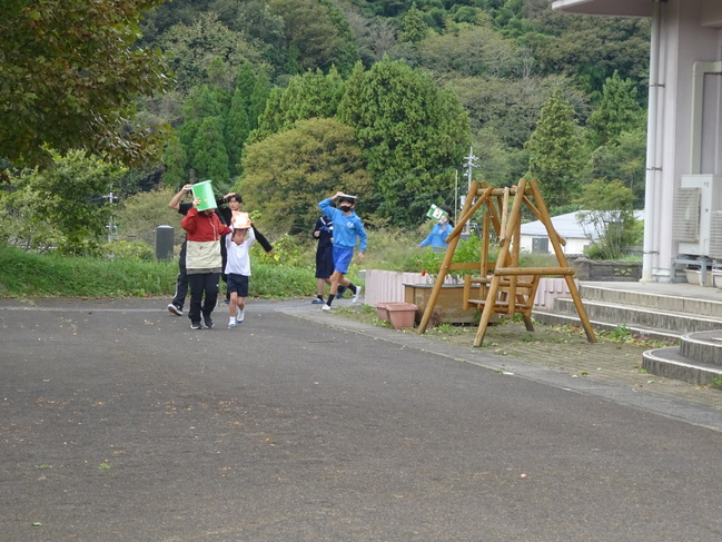 避難途中
