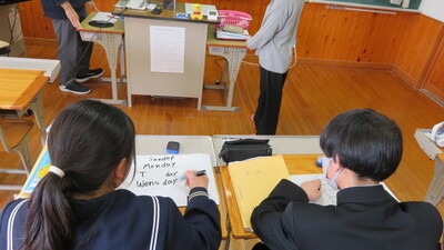 書く
