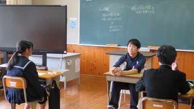 ２年学活