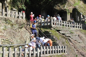 史跡清掃