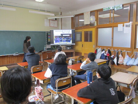 一中校長先生授業２