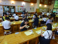 試食小